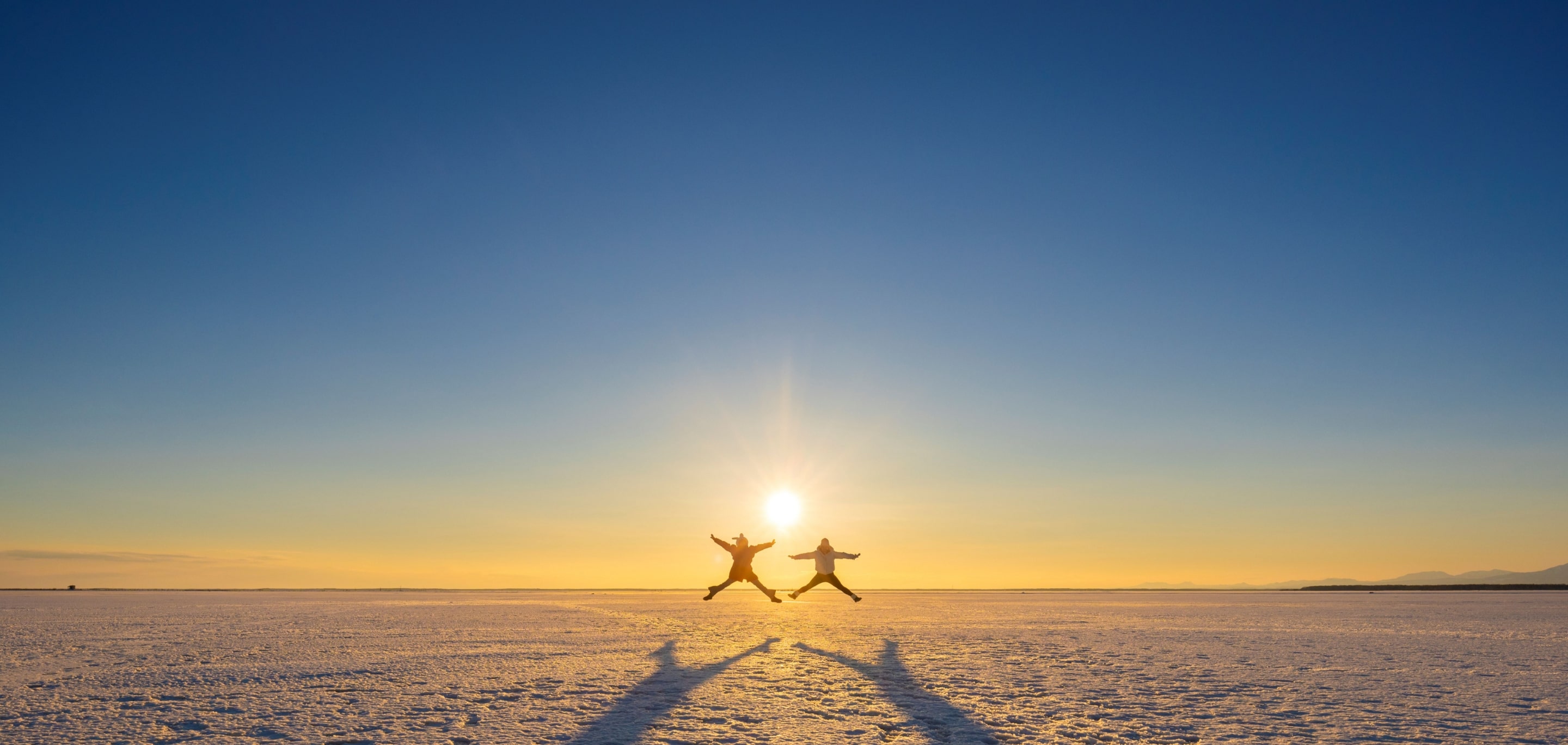 北海道別海町 氷平線夕暮れフォトツアー 背景写真1