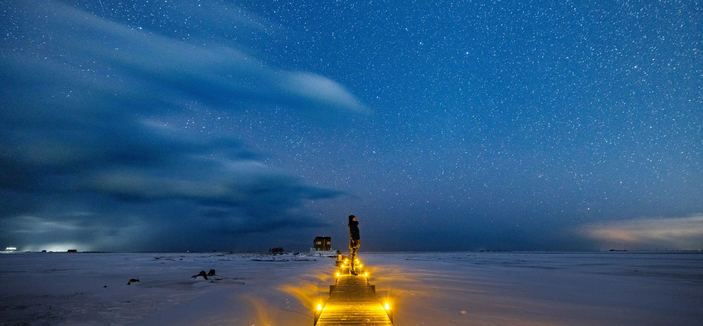 北海道別海町 トドワラ星空フォトツアー 背景写真3